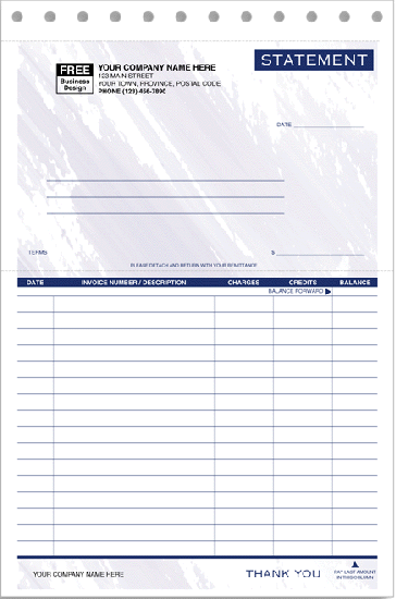 Detailed Account Statement Forms 100