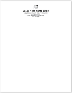 Discount Letterhead - Basic CC1002