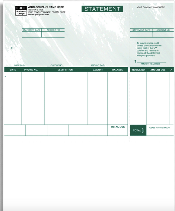 NewViews Statement Forms - Laser/Inkjet L9069