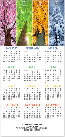 Yearlong Wishes Calendar Cards HHZ7405