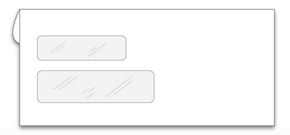 Window Envelopes - Double Window (774)