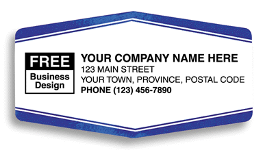 Vinyl Weather Resistant Labels - White CC1512