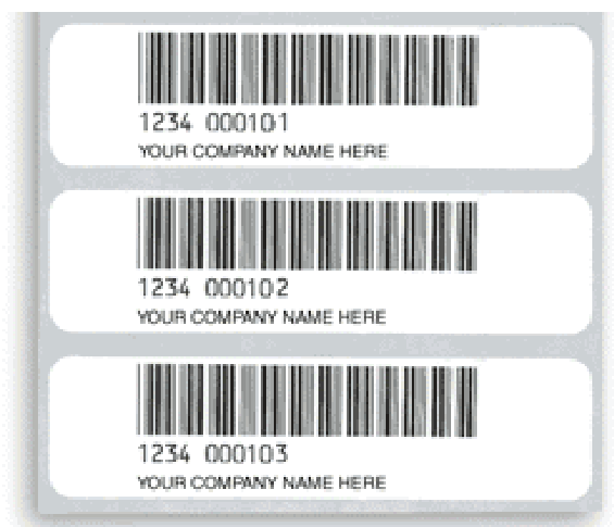 PARS Bar Code Labels 8081