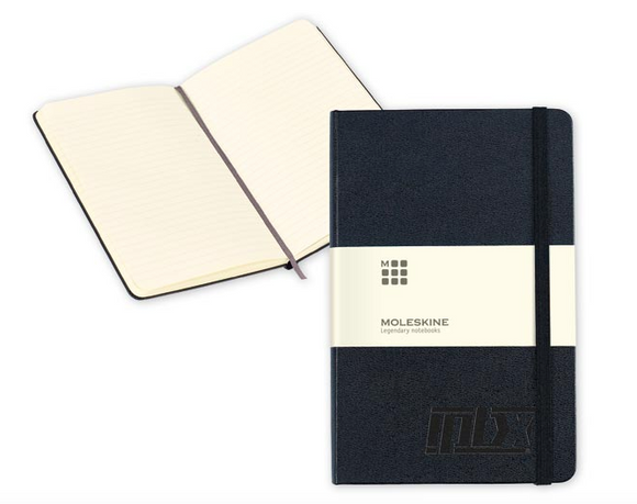 Moleskine Hard Cover Ruled Medium Notebook 766300