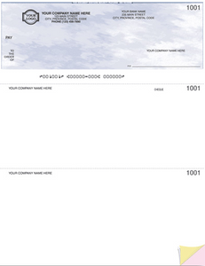Standard Laser Top Cheque (W9085)