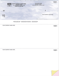 Laser Top Cheque (W9209)