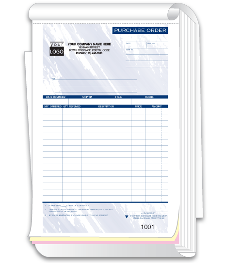 Compact Purchase Order Form Books (88)