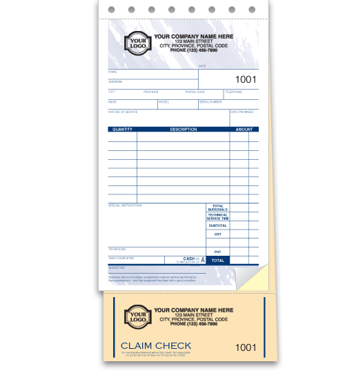 Service Order and Ties  (305)