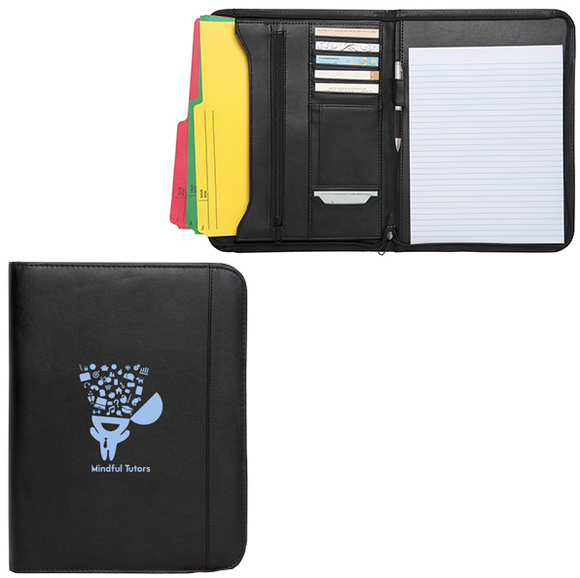 Zippered Notepad Portfolio SL615