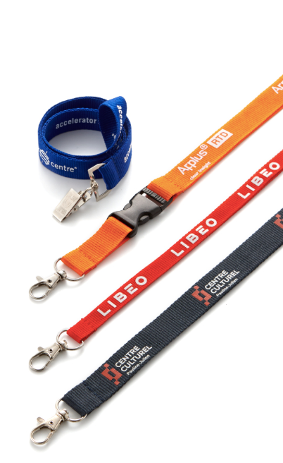 Flat Polyester Lanyards