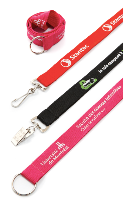 Recycled PET lanyards