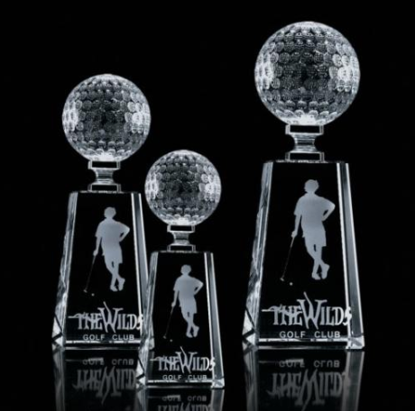 Crystal Golf tower award