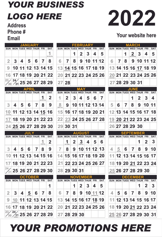 Wall Calendars