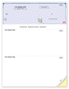 High Security Laser Top Cheque  (WHS9209)