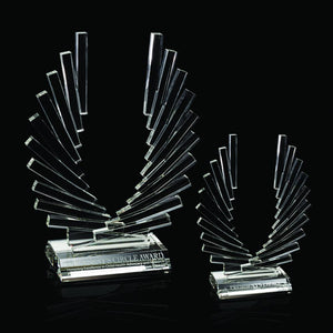 High end Crystal Accolade Award Two sizes
