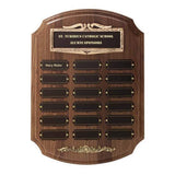 Antique Bronze Perpetual Plaque with 18 plates