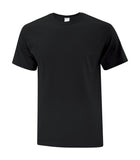 everyday cotton tee black