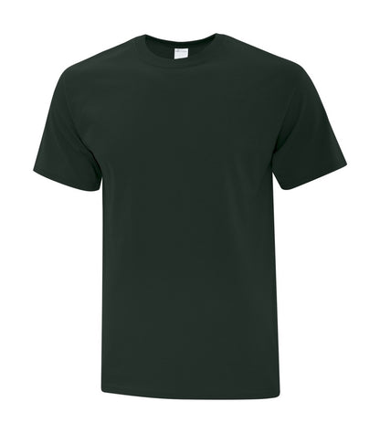 everyday cotton tee dark green