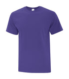 everyday cotton tee purple