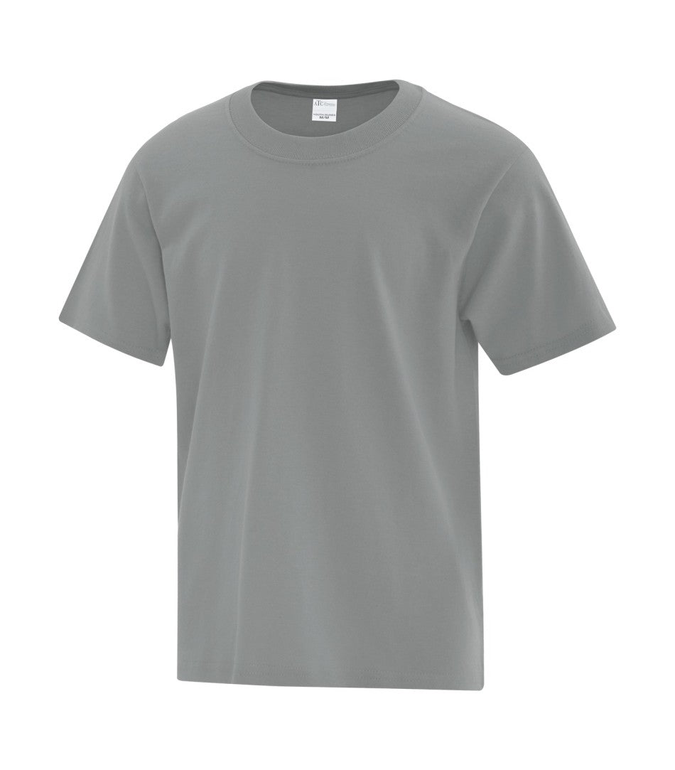 youth medium grey tee