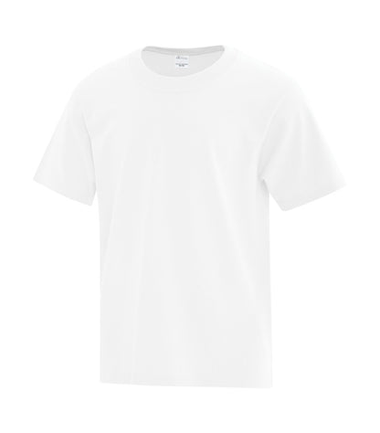 youth white tee
