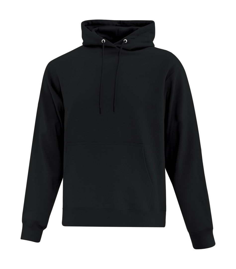 Fleece Hooded Sweatshirt Black