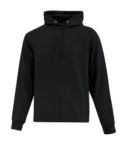 Fleece Hooded Sweatshirt Black