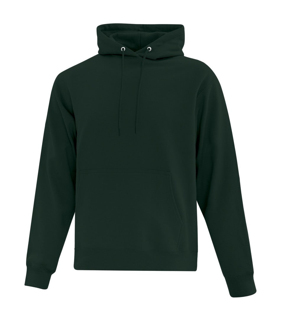 Fleece Hooded Sweatshirt Green