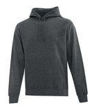 Fleece Hooded Sweatshirt Dark Heather Grey