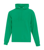 Fleece Hooded Sweatshirt Kelly Green