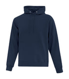 Fleece Hooded Sweatshirt Navy