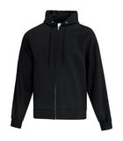 Black full zip sweatshirt