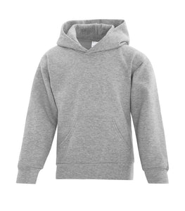 Youth hoodie athletic heather grey