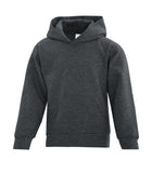 Youth hoodie dark heather grey