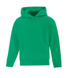 Youth hoodie kelly green