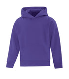 Youth hoodie purple