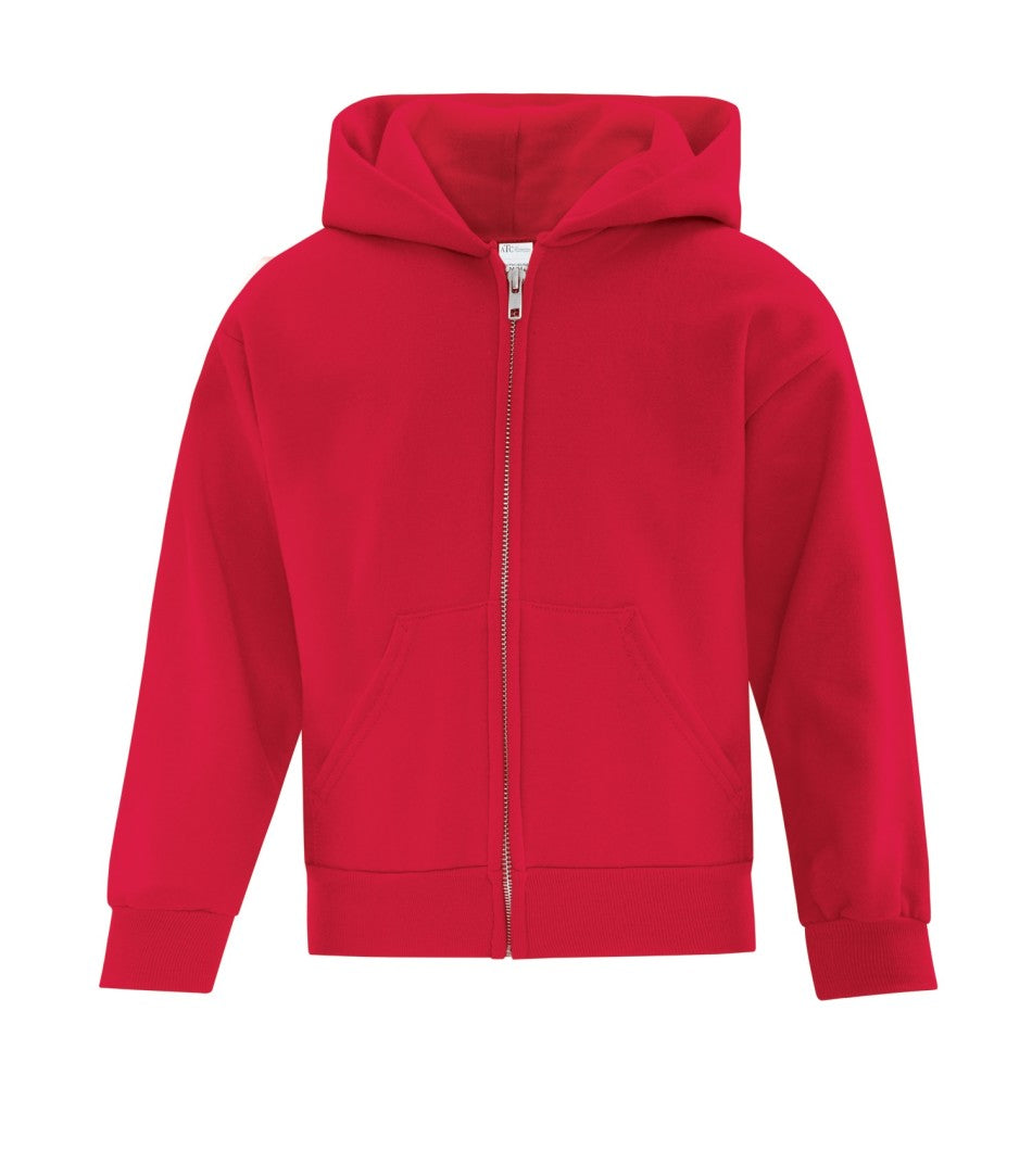 Full Zip Youth Fleece Hoodie  Cabot Business Forms and Promotions