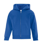 Youth full zip hoodie royal