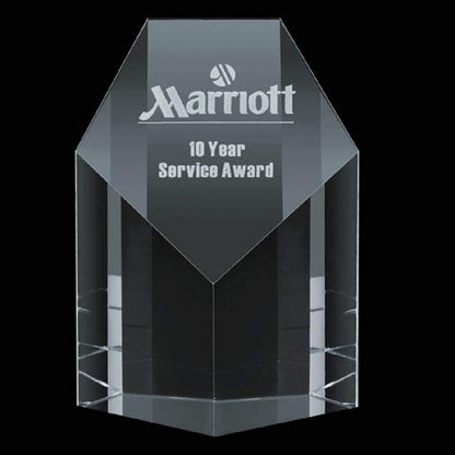 Auburn Crystal Award 5 inch