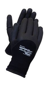 Black insulated journeyman PVC gloves