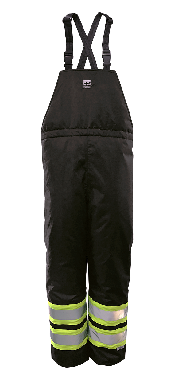 Black Safety Bib Pants