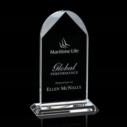 Blake Crystal award 7.5 inches