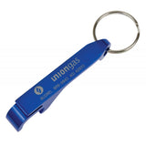 Blue aluminum bottle opener