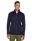 Devon & Jones Men's Bristol Full-Zip Sweater Fleece Jacket