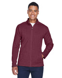 Devon & Jones Men's Bristol Full-Zip Sweater Fleece Jacket