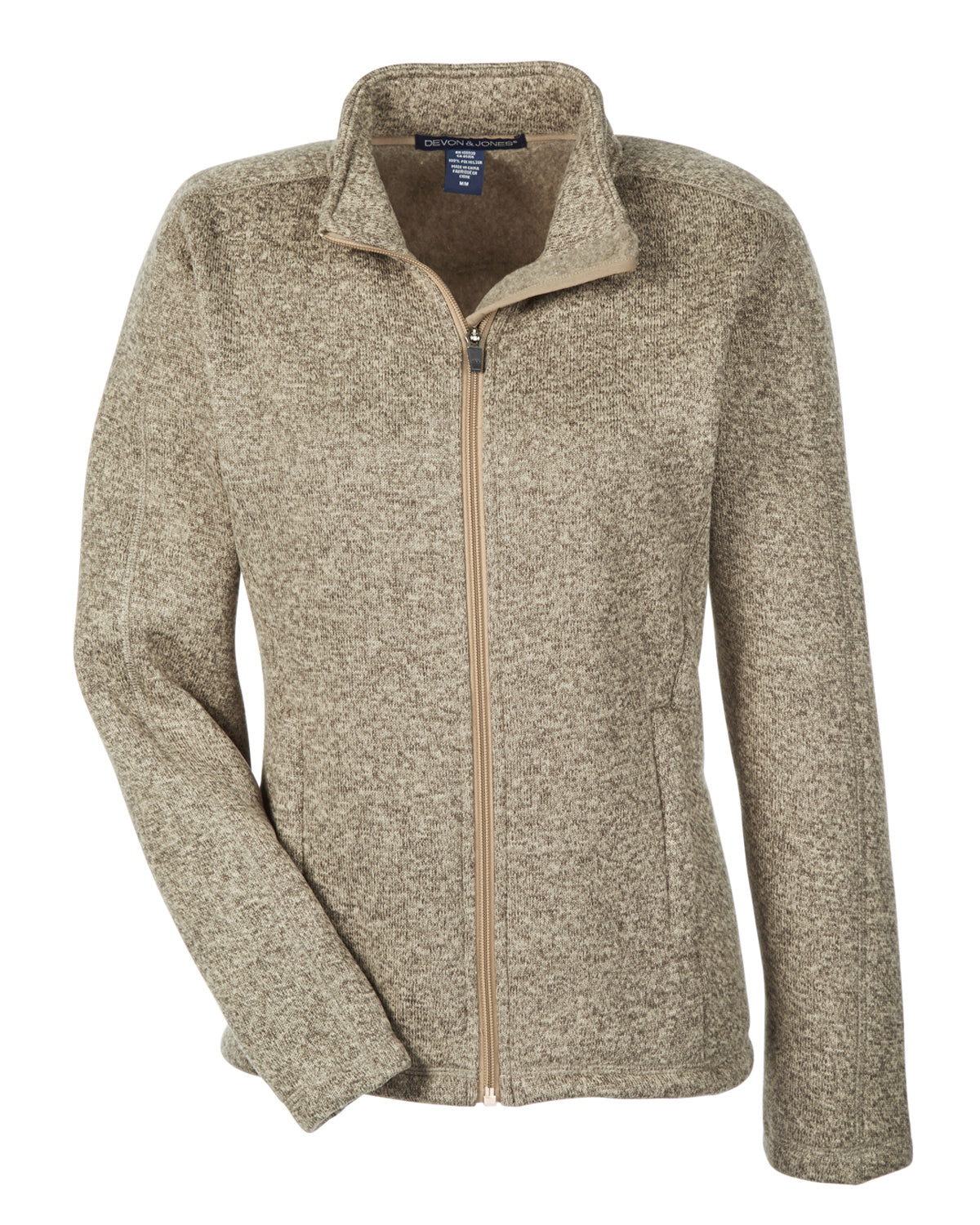 Devon & Jones Ladies' Bristol Full-Zip Sweater Fleece Jacket – Cabot  Business
