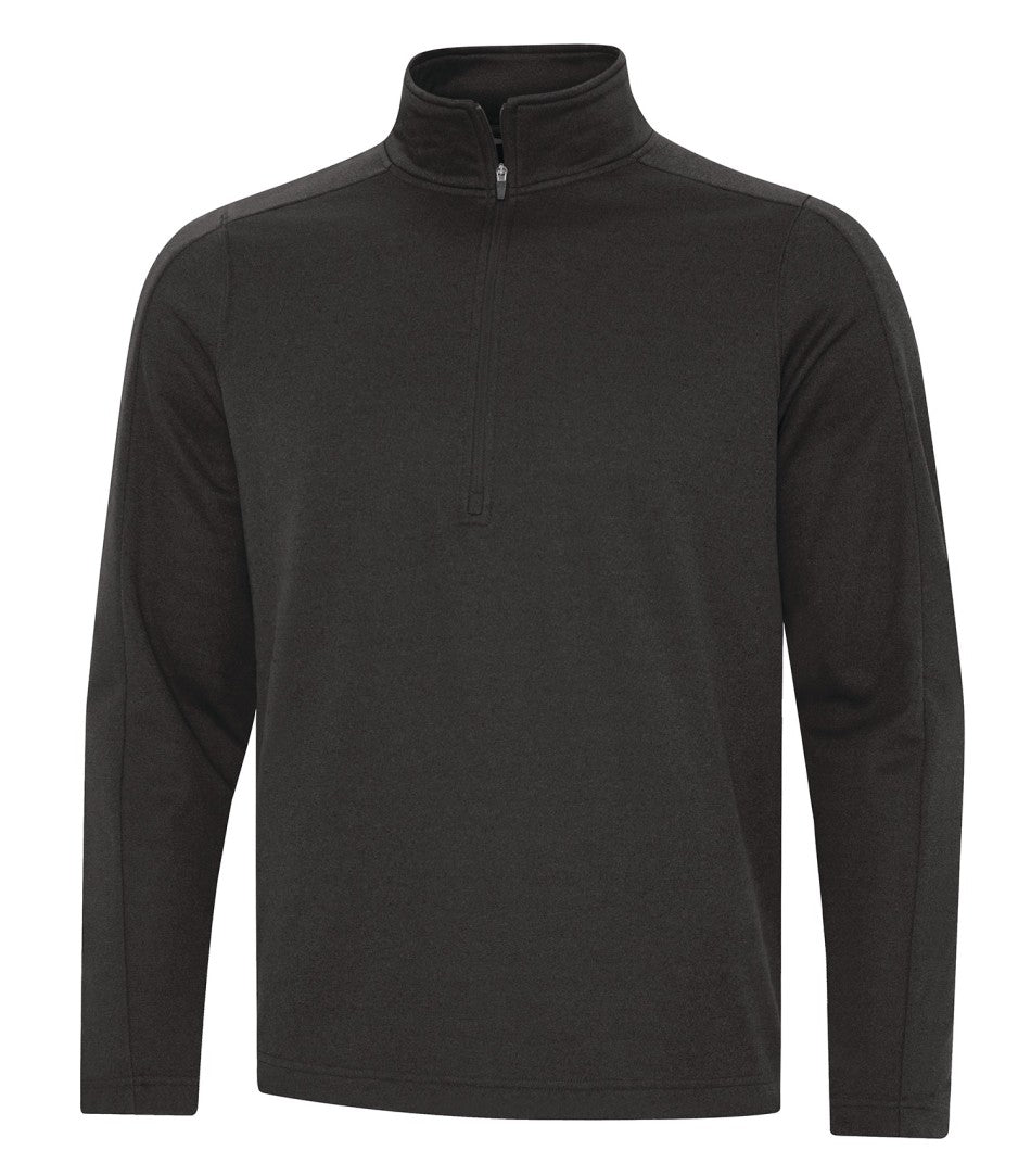 1/2 zip sweater charcoal heather