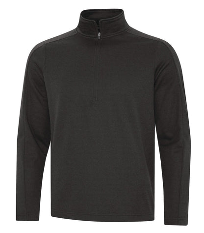 1/2 zip sweater charcoal heather