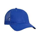 Premium cotton twill cap with trucker mesh