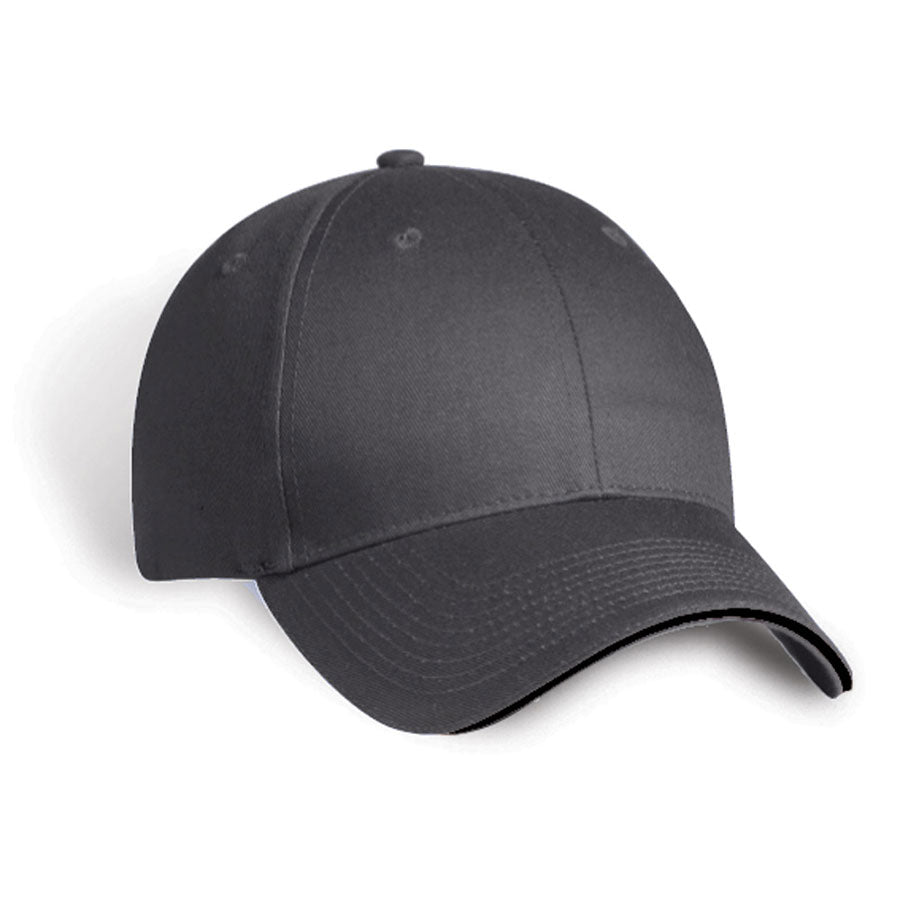 Premium Cotton 6-section cap